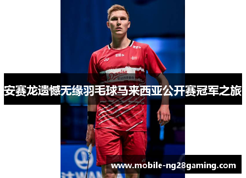 安赛龙遗憾无缘羽毛球马来西亚公开赛冠军之旅