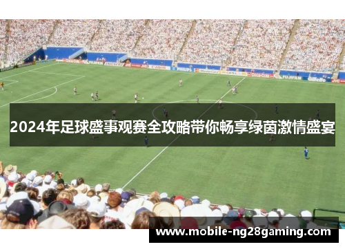 2024年足球盛事观赛全攻略带你畅享绿茵激情盛宴