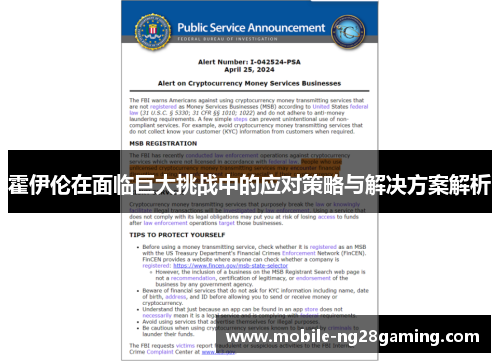 霍伊伦在面临巨大挑战中的应对策略与解决方案解析 霍伊伦在面临巨大挑战中的应对策略与解决方案解析