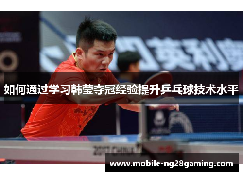 如何通过学习韩莹夺冠经验提升乒乓球技术水平